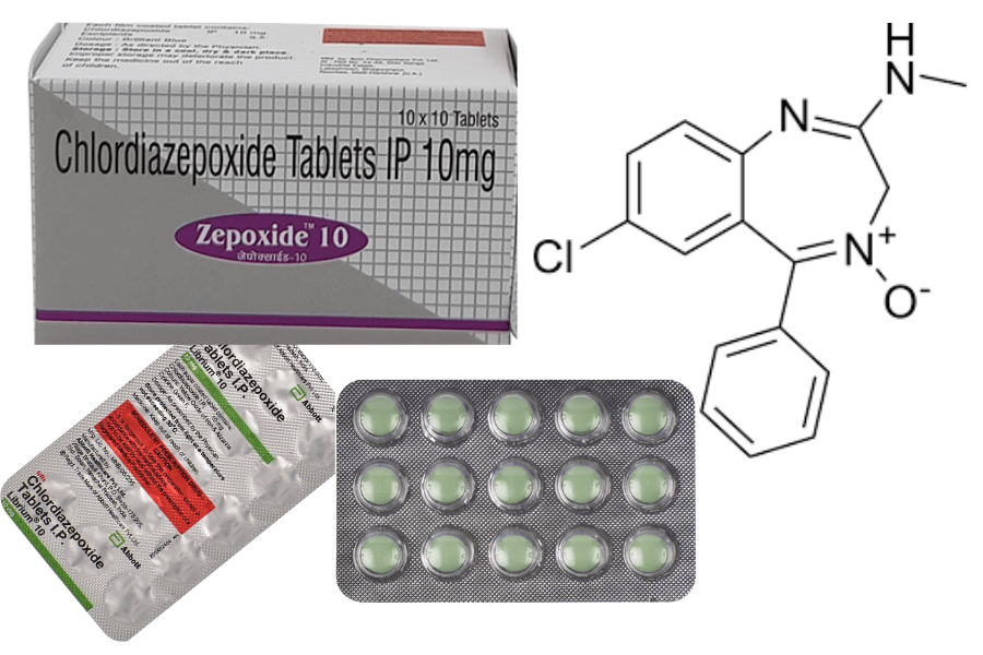 Medication to treat withdrawal - Chlordiazepoxide