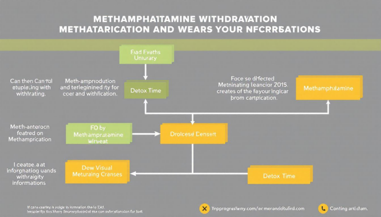 Common symptoms of meth withdrawal and detox processes.