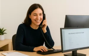 Heartfelt Recovery Centers staff providing support for insurance verification