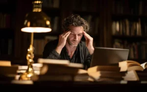 Adult learner experiencing concentration difficulties after marijuana use.