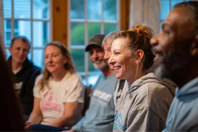 Group therapy session at Heartfelt Recovery Centers in New Hampshire