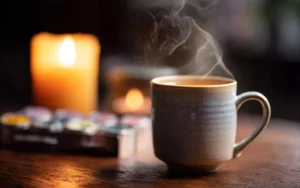 Natural sleep remedies like herbal tea and melatonin for people in opioid recovery.