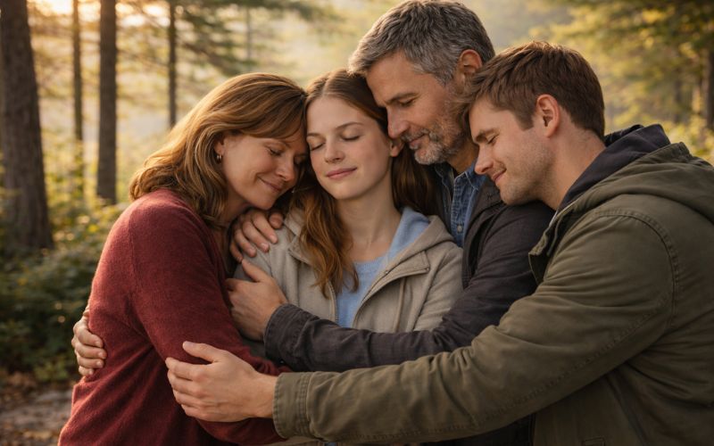 Peaceful New Hampshire landscape symbolizing hope and recovery