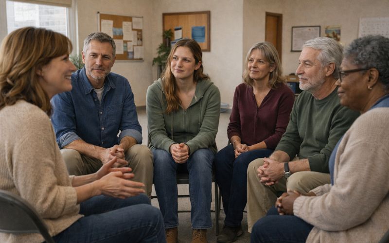 Family support group for addiction recovery in New Hampshire