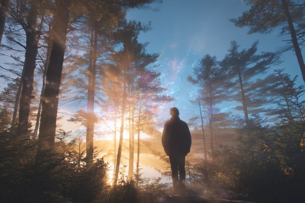 Hopeful recovery journey in New Hampshire symbolizing meth addiction treatment and brain healing