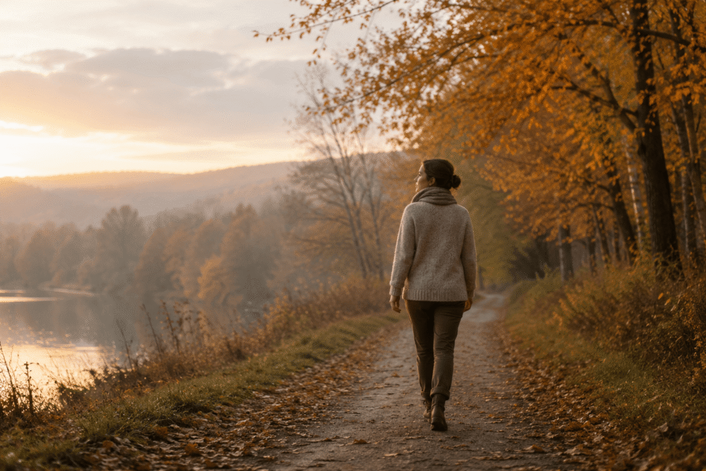 Person reflecting on their recovery journey, representing the milestones of long-term addiction recovery over months and years